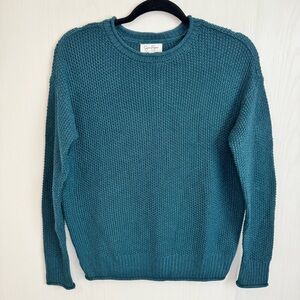 Jessica Simpson Ocean Blue Crewneck Sweater